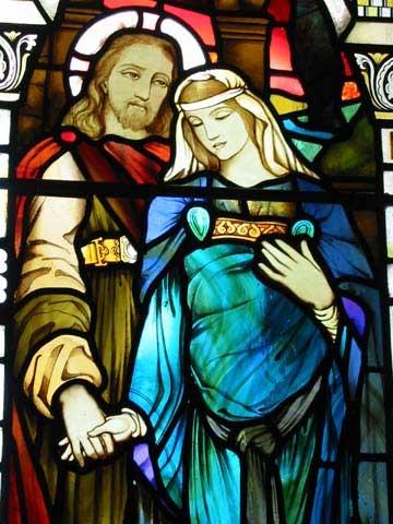 苏格兰Kilmore教堂染色玻璃画