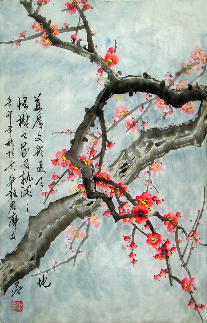 梅花十三壁纸- 抖音